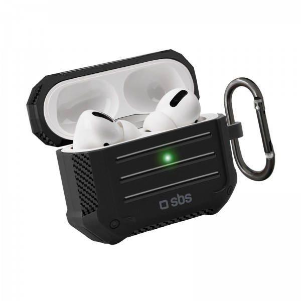 SBS Shockproof - Cover in TPU per Apple AirPods Pro 1 - Nero